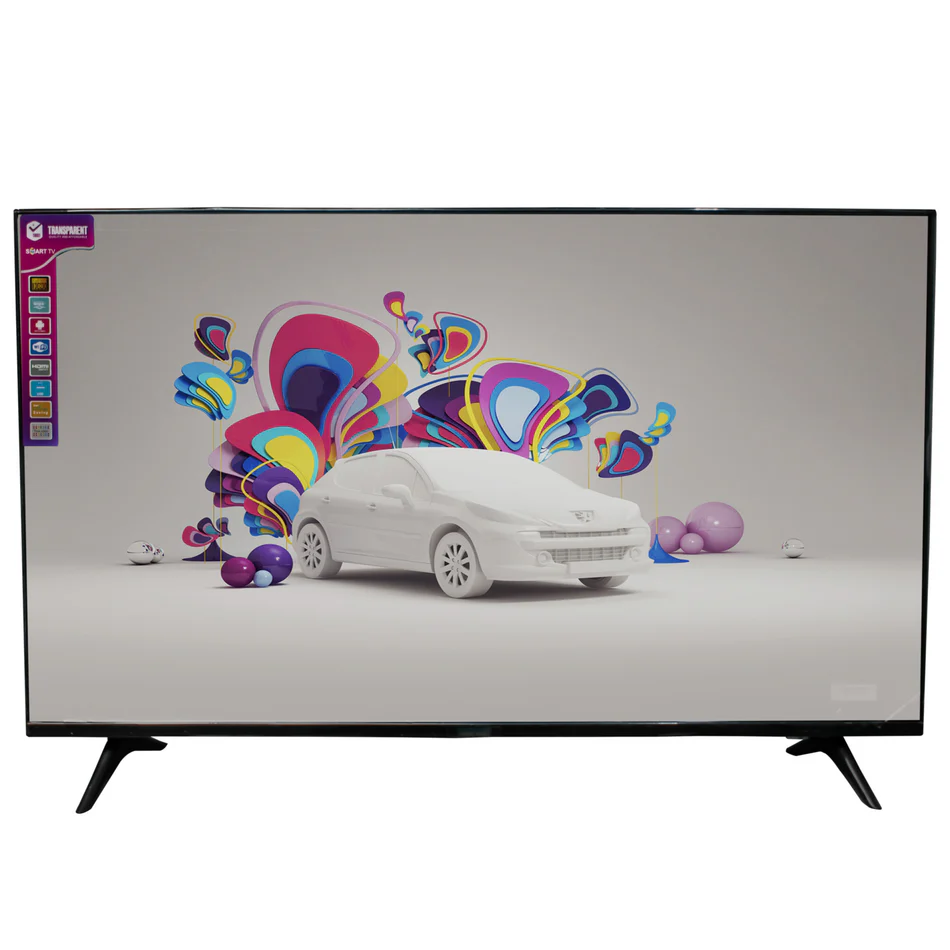 TRANSPARENT 43 Inches Narrow Frame Smart Television (E43B71B)