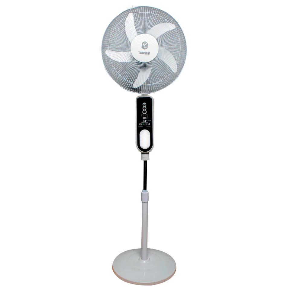 TRANSPARENT 16 Inches Solar Energy Fan (SEF01)