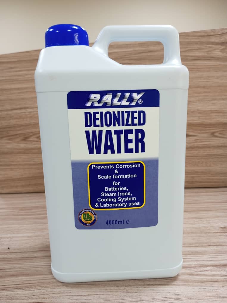 Rally DEIONIZED WATER