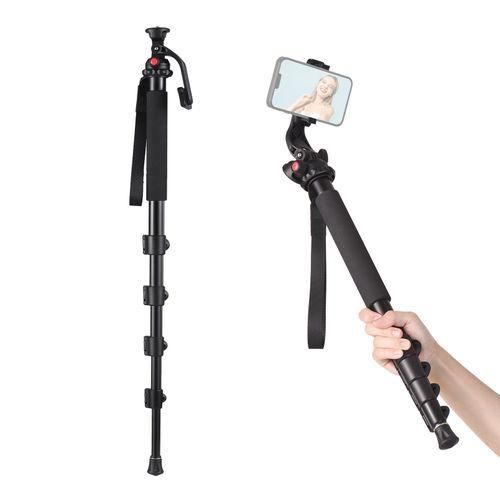 Andoer 4Section Monopod Aluminum Alloy Camera Monopod With