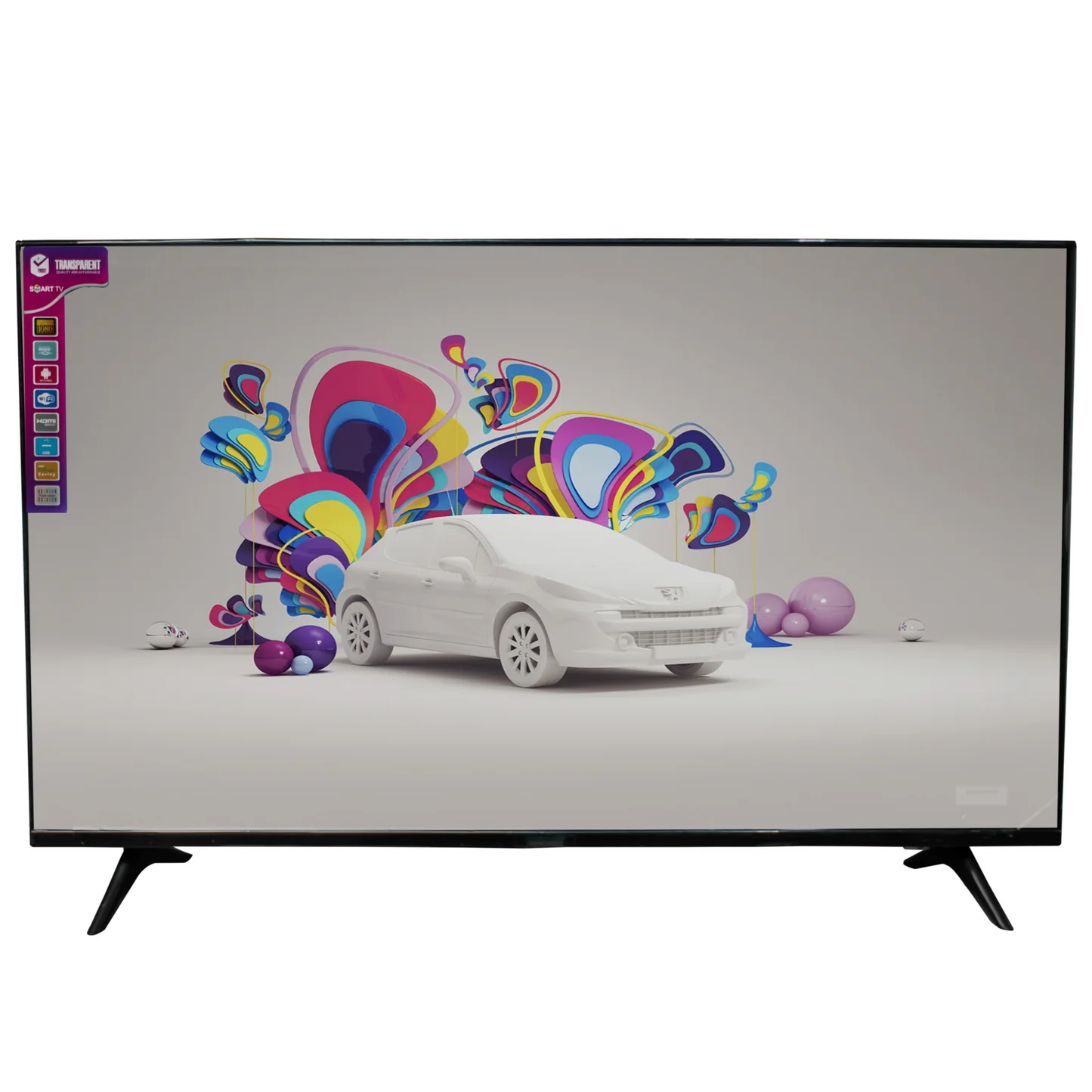 TRANSPARENT 43 Inches Smart TV (Free Gift)