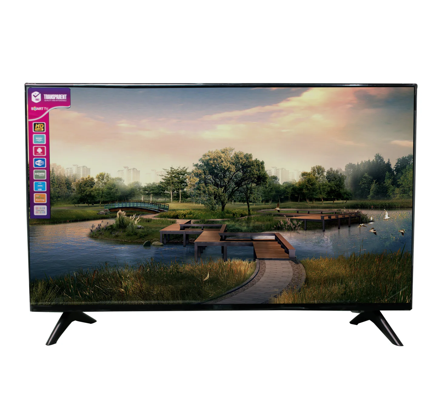 TRANSPARENT 32 Inches Smart TV (Free Gift or Airtime)