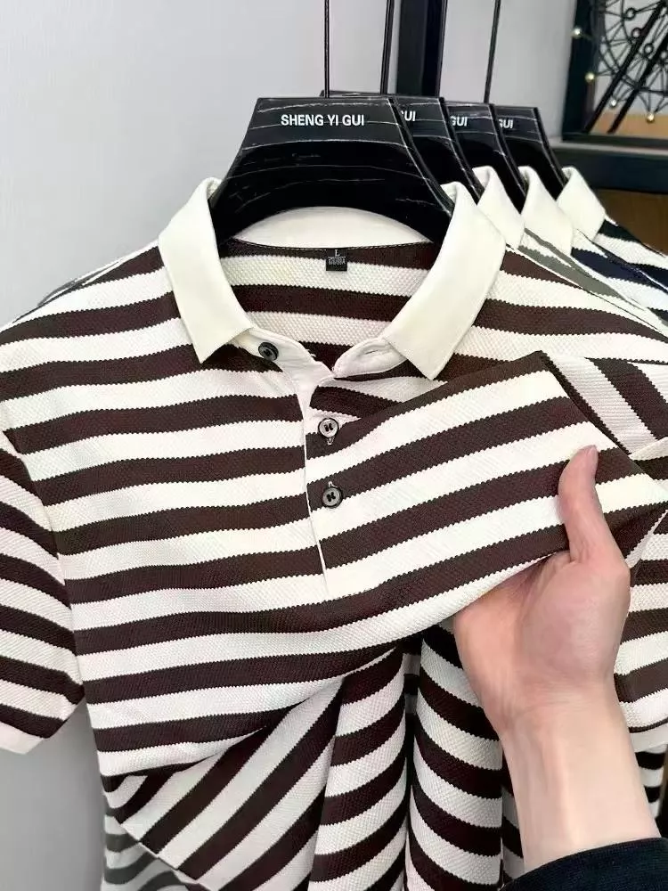 Striped Polo Shirt