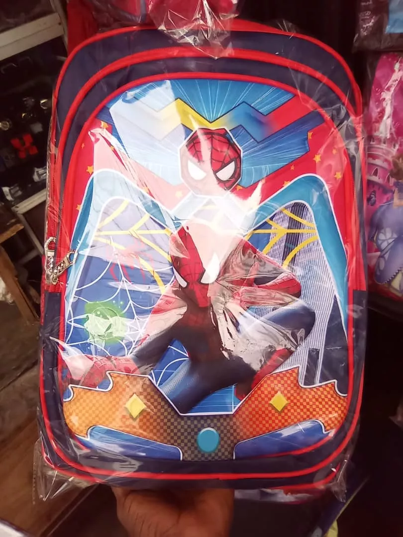 Spiderman Children School Bag