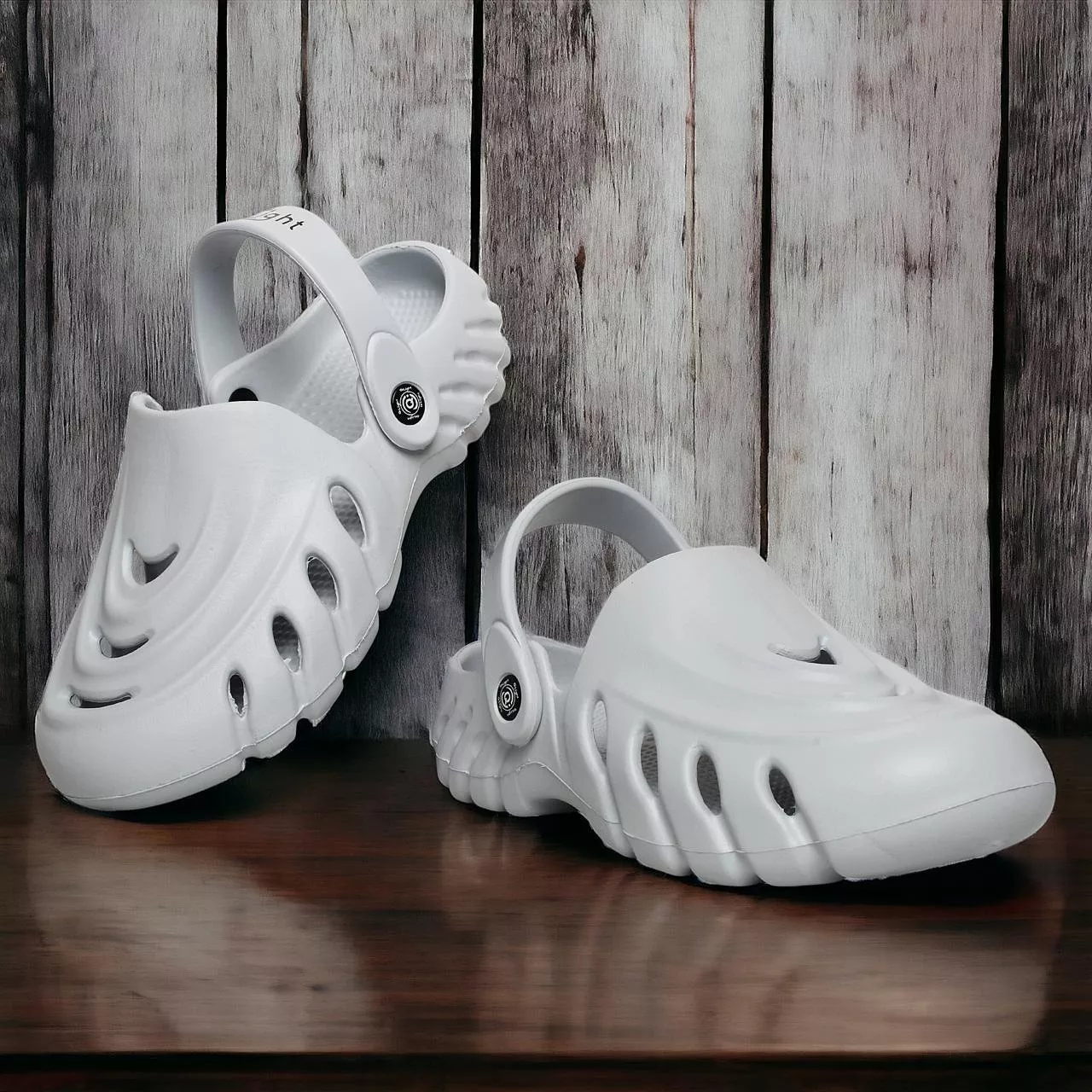 EVA Mens Injection Clogs Grey