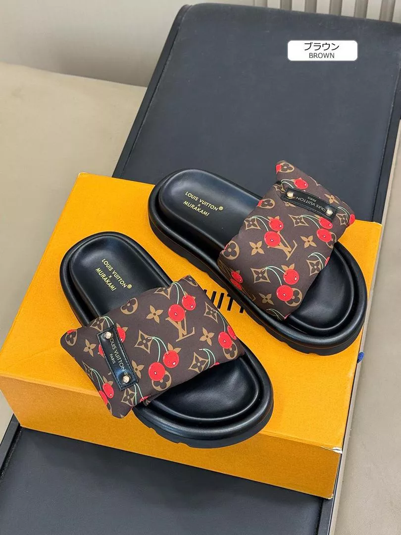 Louis Vuitton x Takashi Murakami Bom Dia Flat Comfort Mules