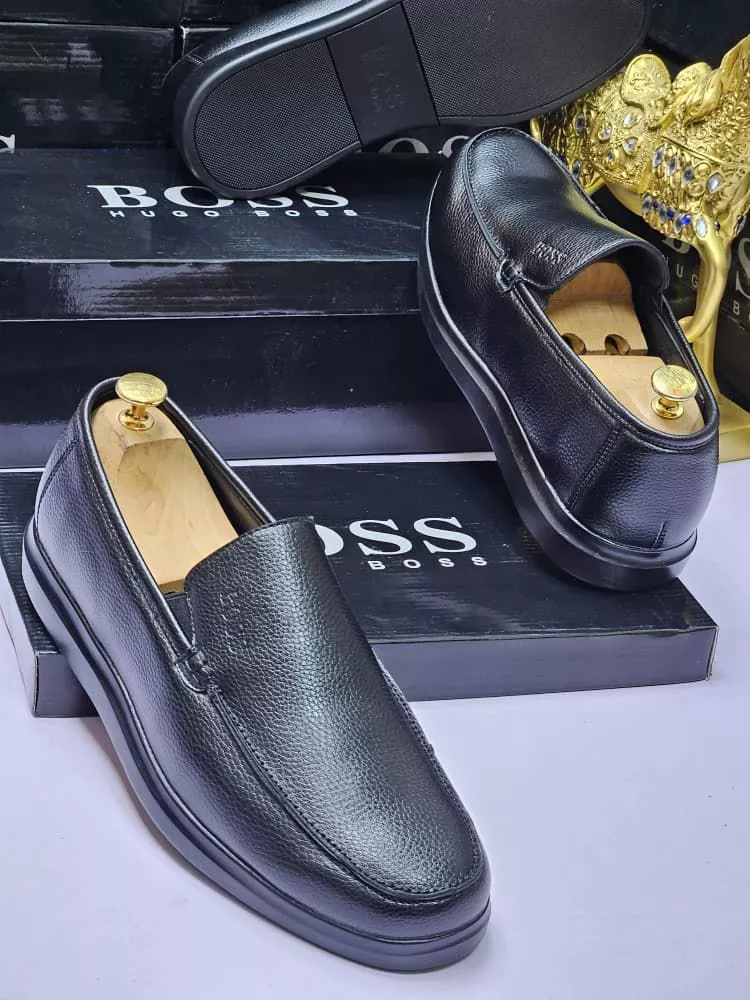 Hugo Boss A112363 Men's Black Loafers