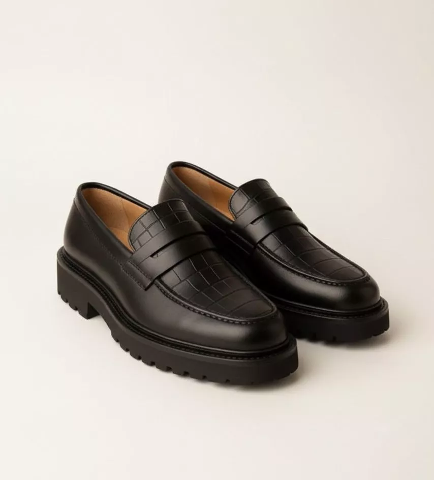 Men's Quality Loafers Black