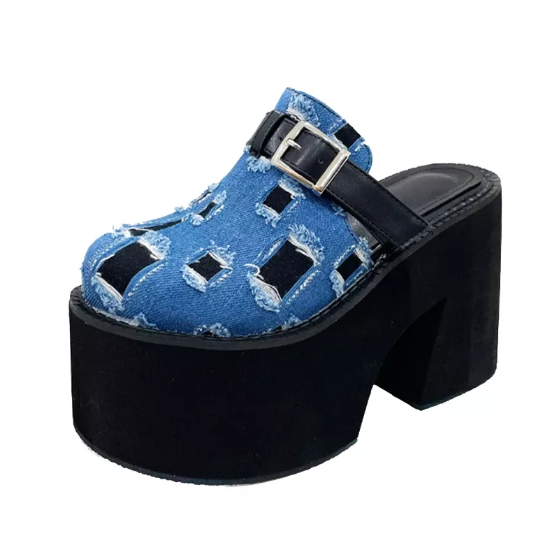 Women's Denim Wedge