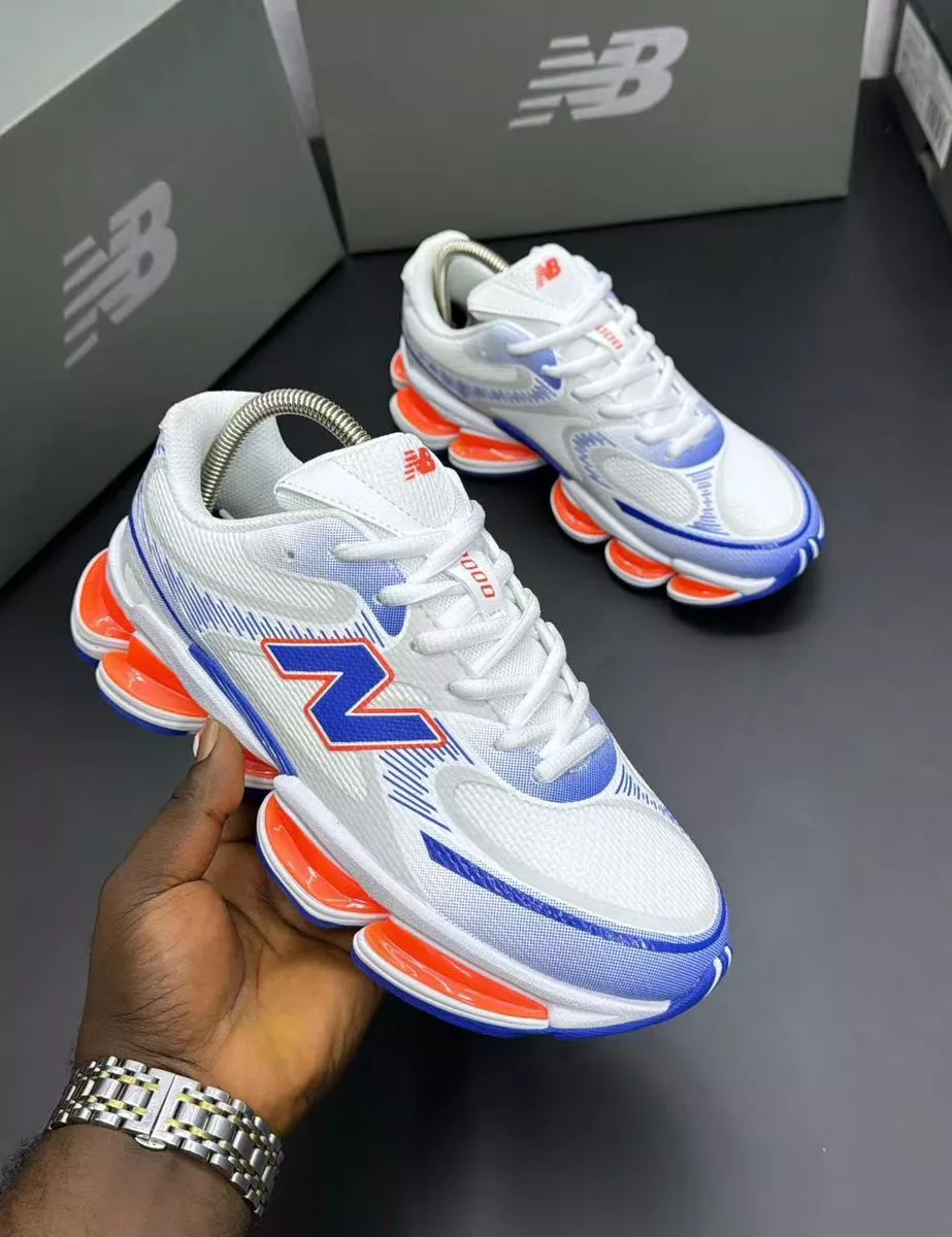 New Balance ABZORB 2000 – White / Grey / Orange / Blue