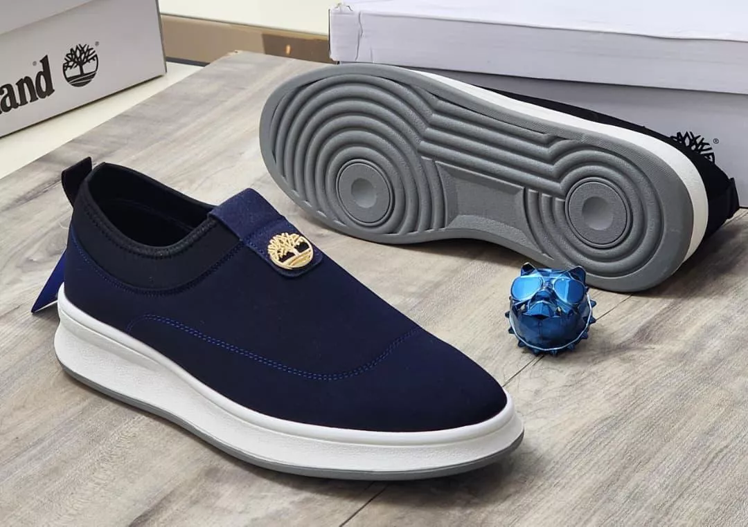 Timberland Dark Blue Slip-On Sneakers