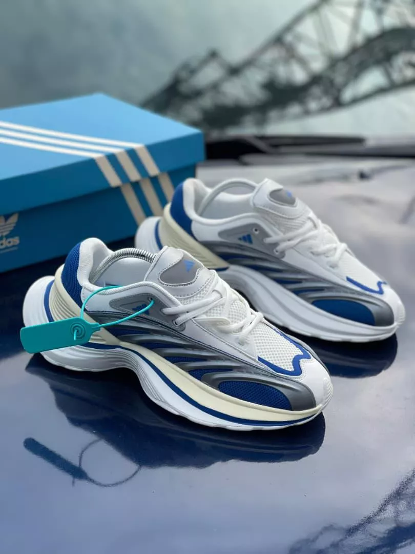 Adidas XLG “Silver Blue / Cloud White / Royal Blue” Sneakers