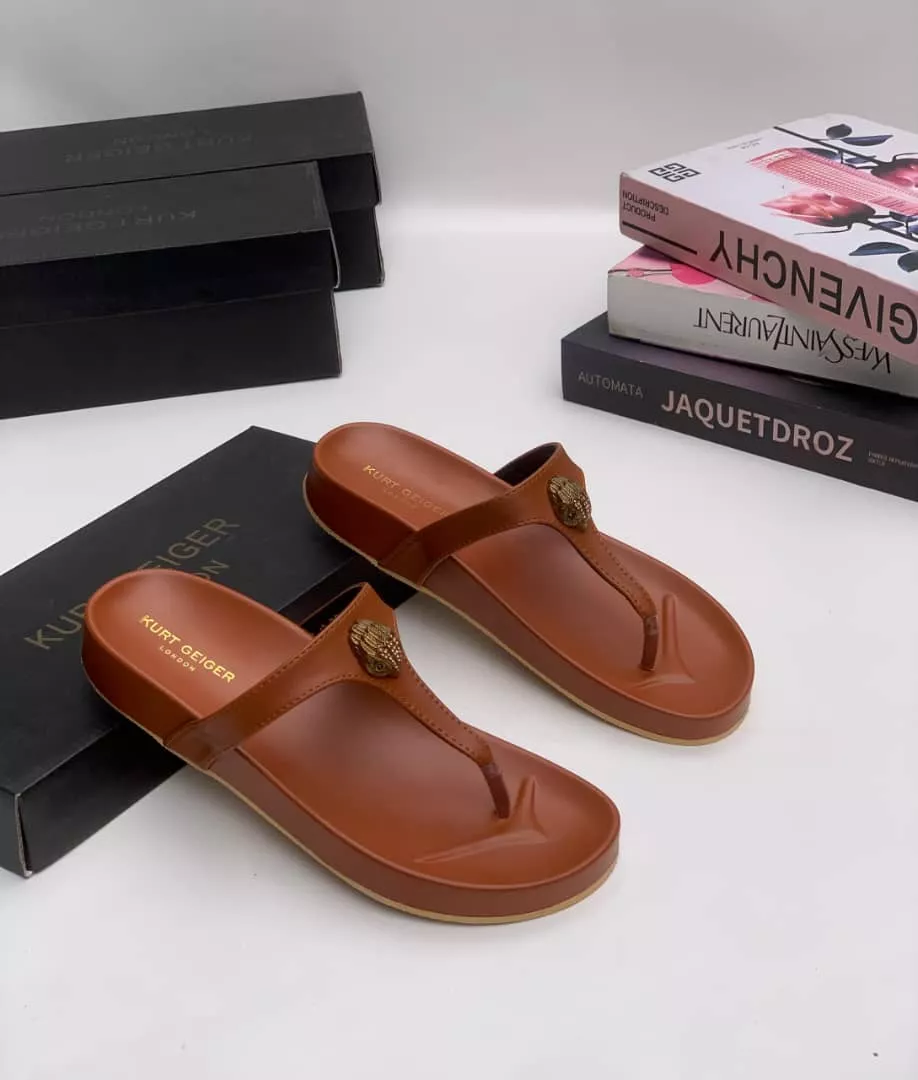 Kurt Geiger Slippers Brown