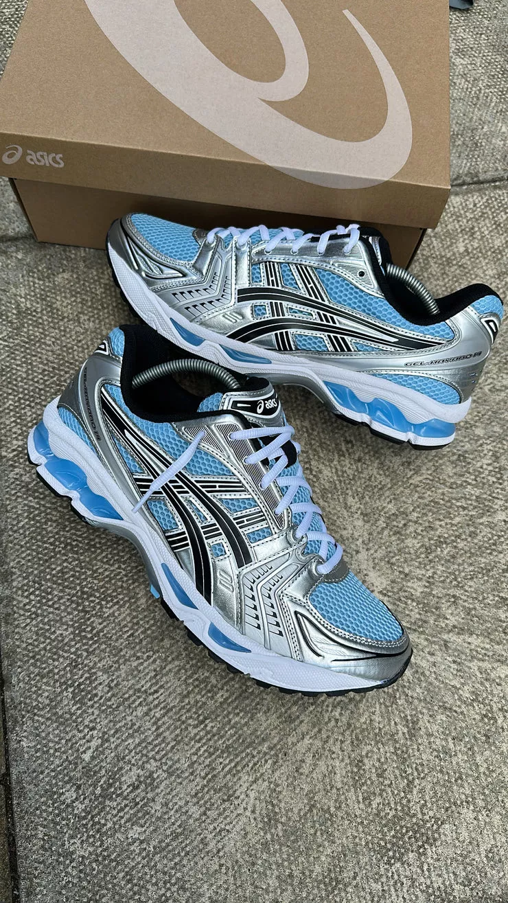 ASICS Gel-Kayano 14 – Sky Blue/Black/Grey/White