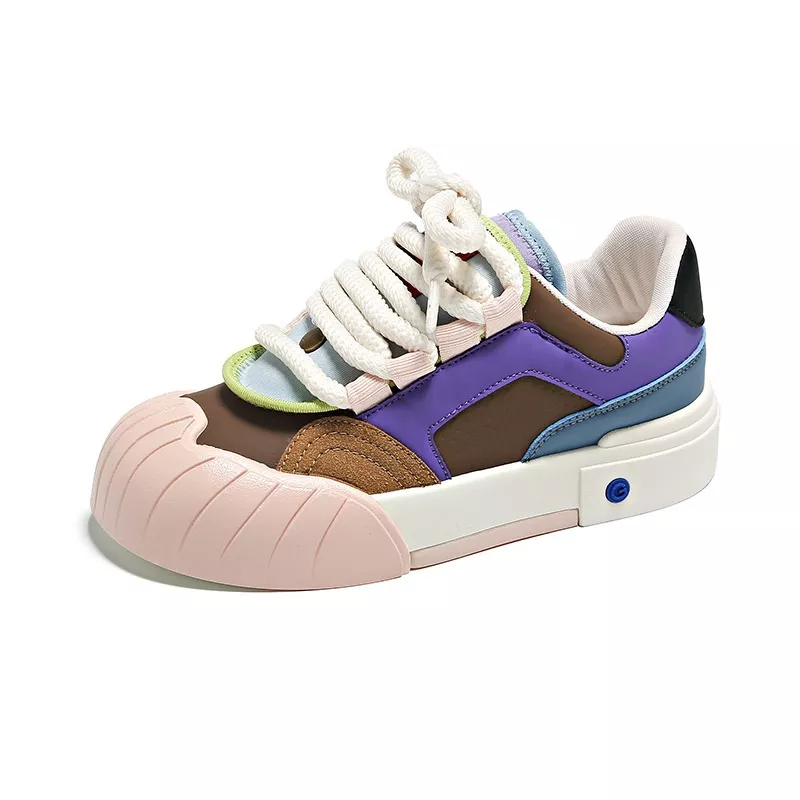 Women's Chunky Platform Sneakers Preppy Sport