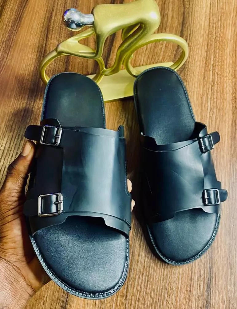 Aristocrats Double Monk Slides – Black