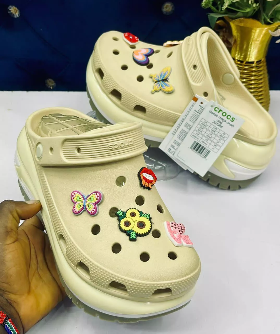 Zapatos Crocs Crocs Beige