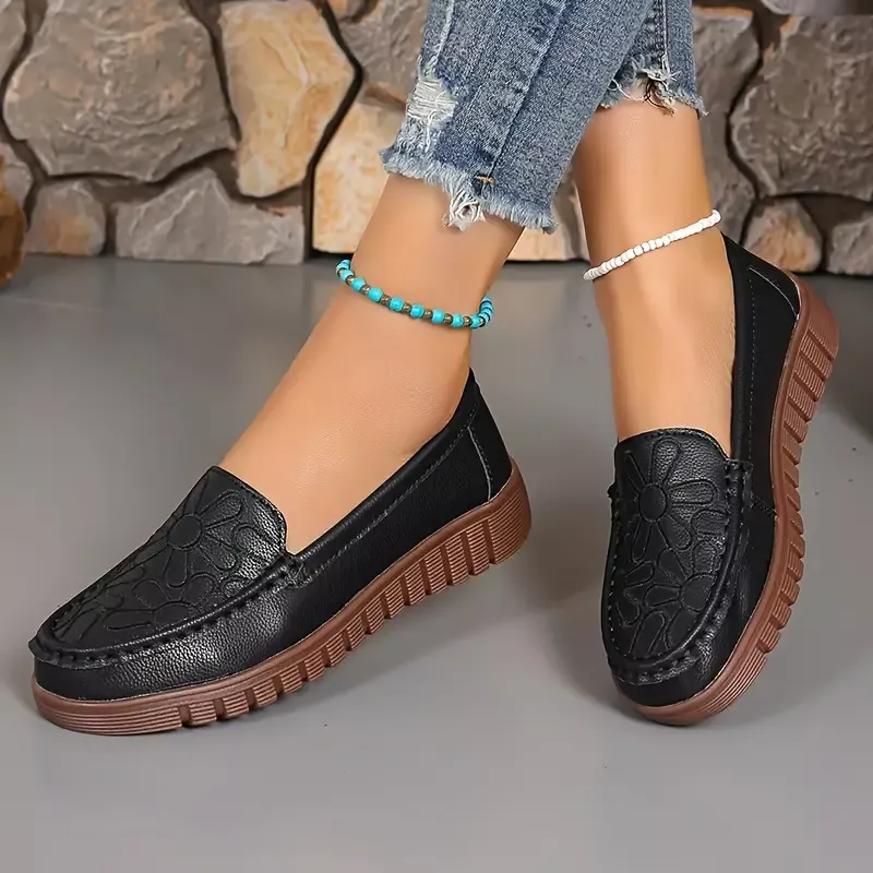 Women's Black Loafers