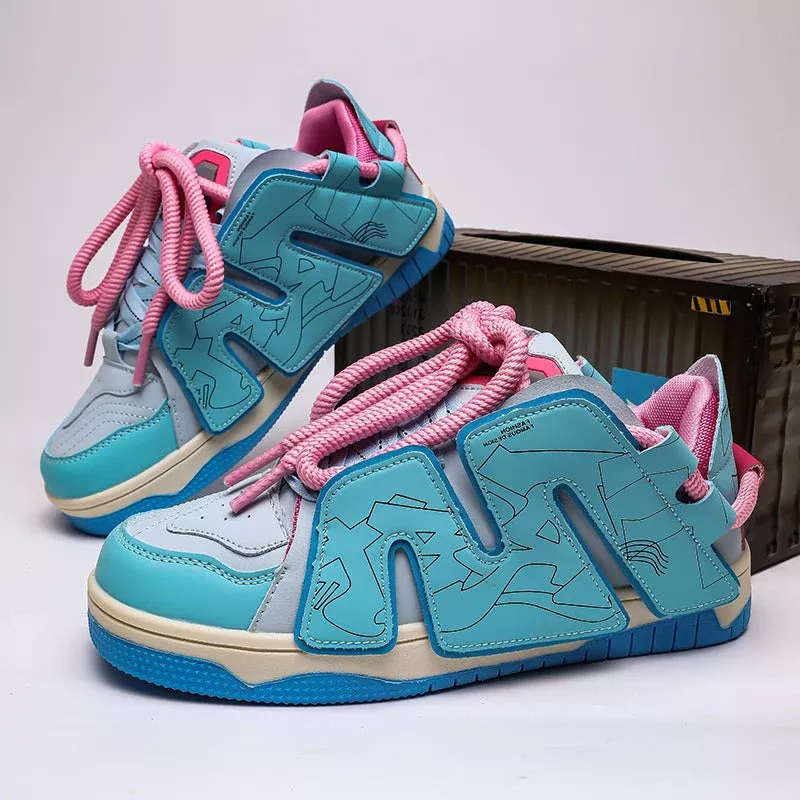 SHAYLYN Chunky Sneakers Blue