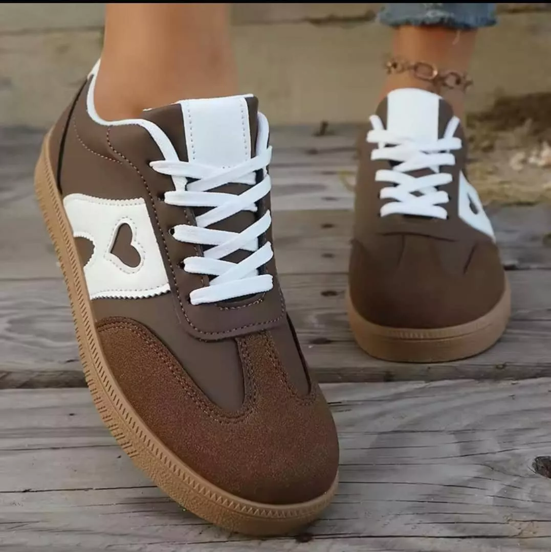 Breathable Sneakers for Women – Brown